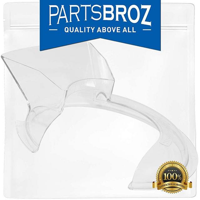 W10616906 Pouring Shield for KitchenAid KSM90 & K45 Stand Mixer by PartsBroz - Replaces WPW10616906, AP6023411, 9709923, 3177975, 3177976, 3177977, 4162314, 4162315, 4163467, 4163468, 4169995