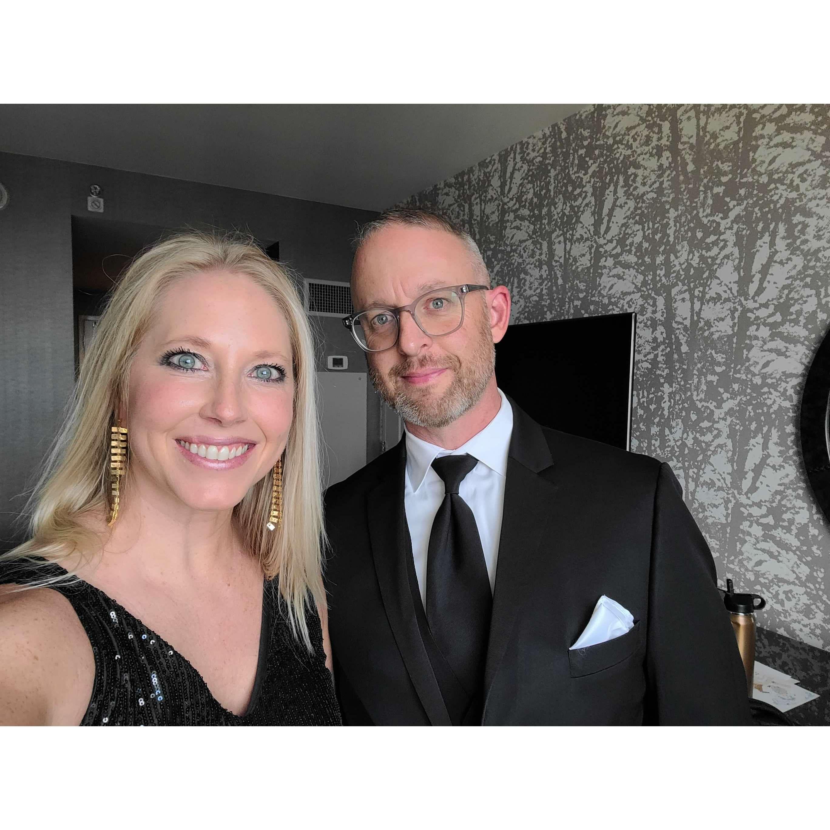 Rob's work prom at the Gaylord Hotel outside of Denver - September 2022