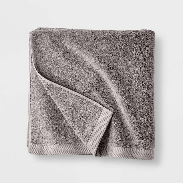 Organic Bath Towel Gray - Casaluna™