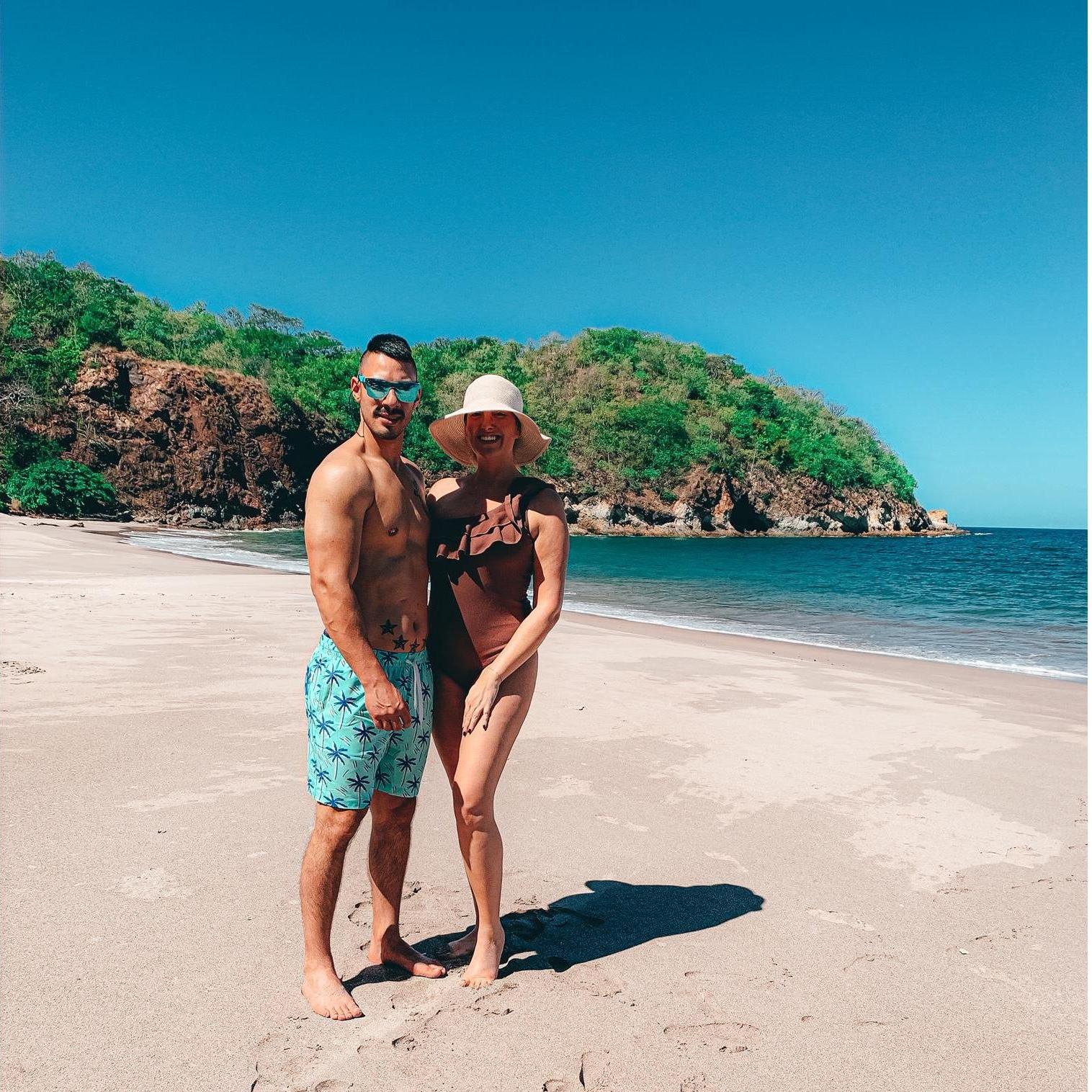 Heather's first trip to Costa Rica visiting Marco's family - December 2019.