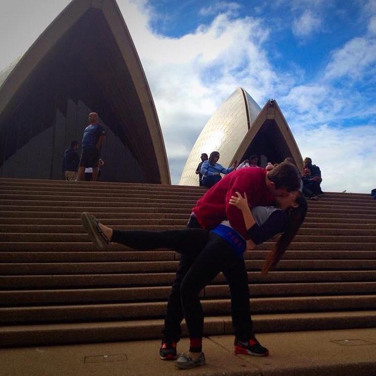 Alex flew down to see Ana while she was studying abroad in Sydney, Australia. This is us at the Sydney Opera House (May 2015).
