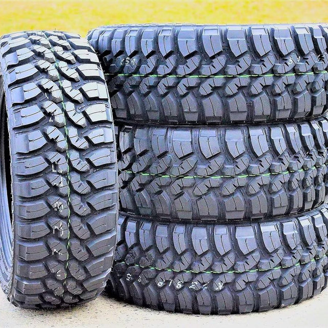 Set of 4 Forceum M/T 08 Plus Mud Off-Road LT235/75R15 Tires - 104/101Q Load Range C 6-Ply BSW