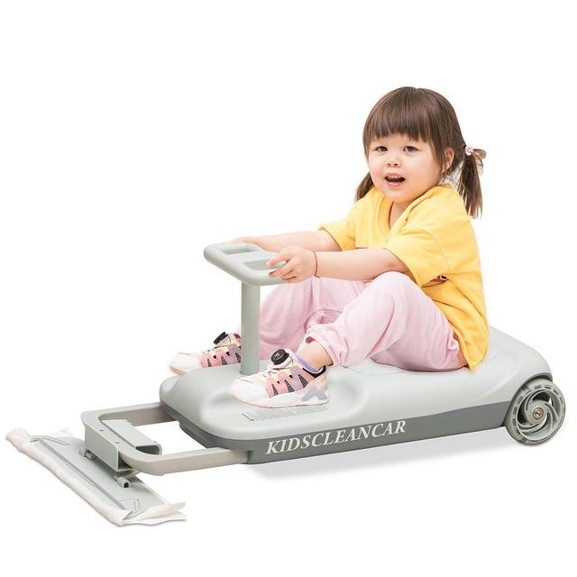 KIDSCLEANCAR: Portable Go Kart, 12v Ride On Race Car, Variable Speed for Ages 2-8Years,Every Child Can Choose Their Own Speed.