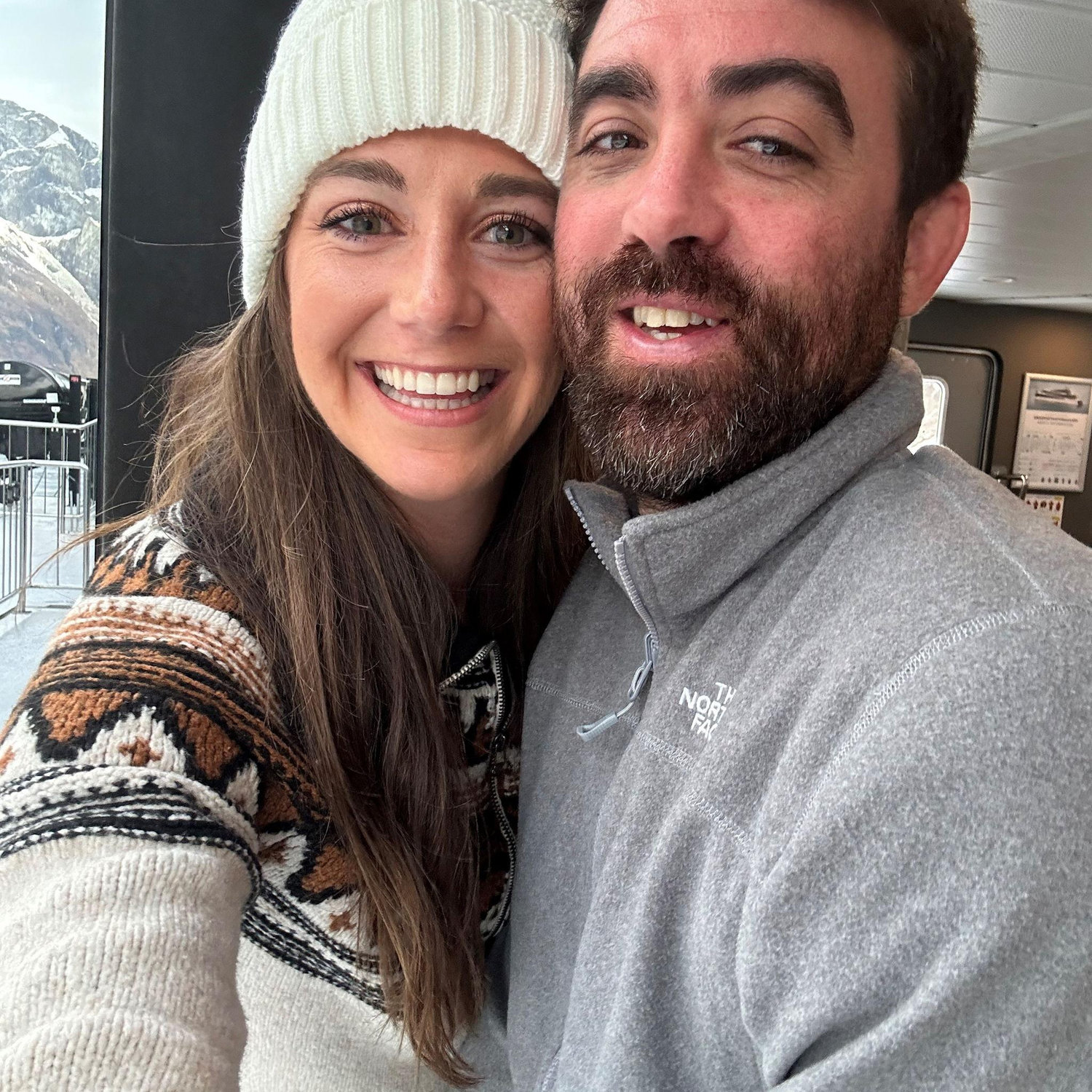 Right after Laura met Josh's family for the first time, Josh and Laura hopped on a flight to Norway where they fell in love with Flam. The fjord boat tour and viking dinner were so much fun!