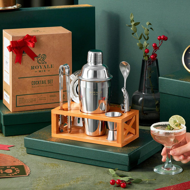 PRIME DAY SALE | Cocktail Shaker Set | Bartender Kit for Cocktail Lovers | Birthday Gift for Him or Her | Housewarming Gift | Barware |