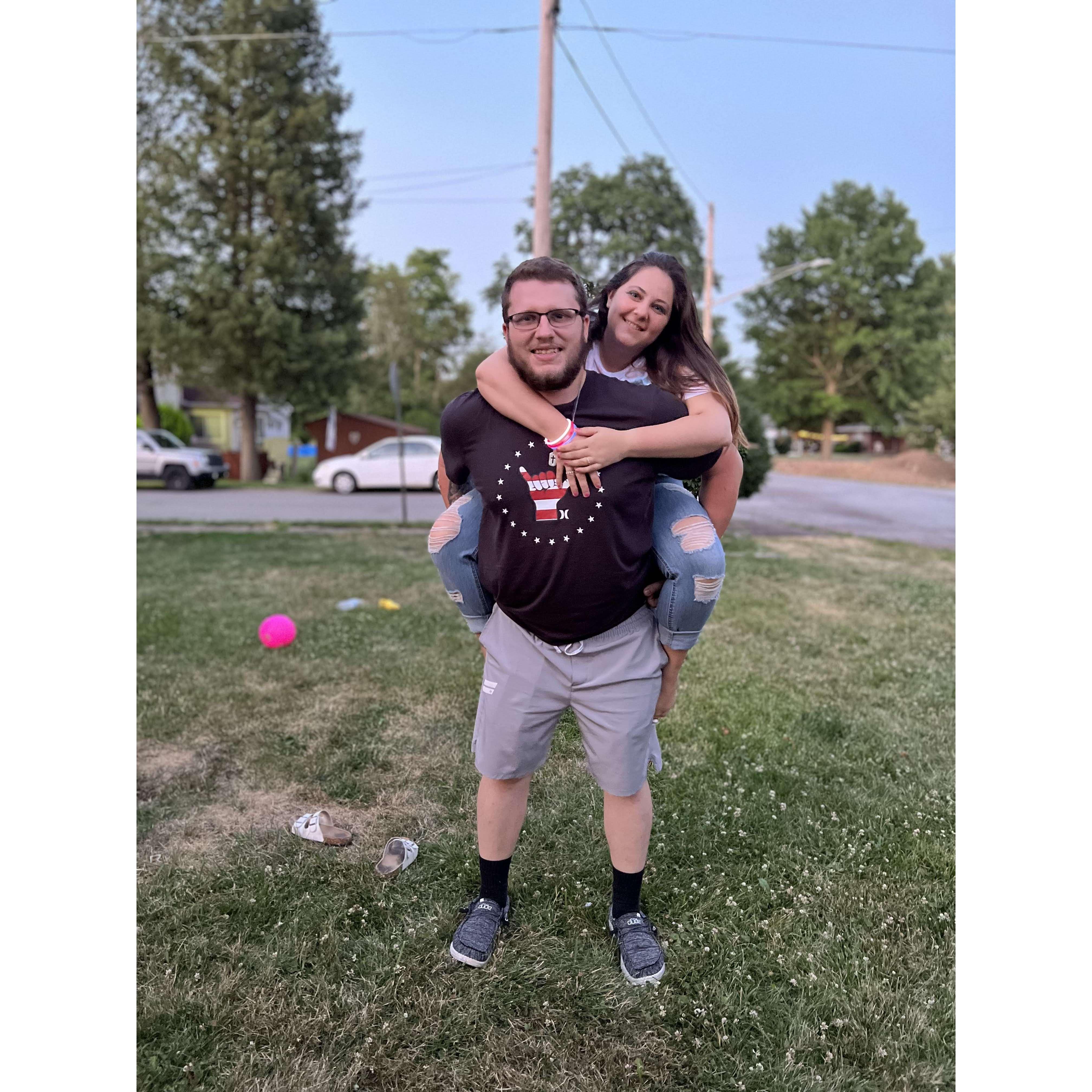 Our second engagement anniversary!