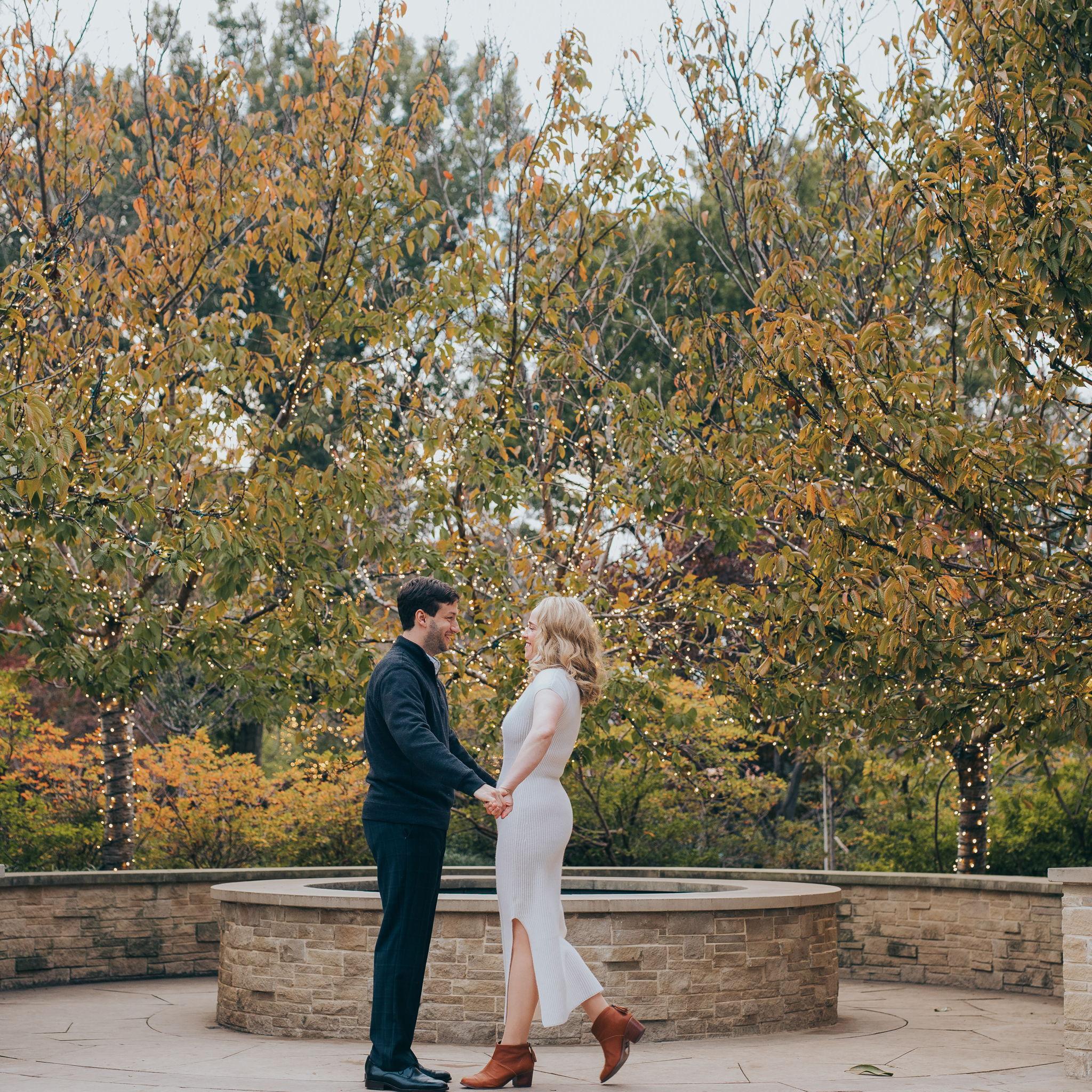 Engagement Session at the Arboretum