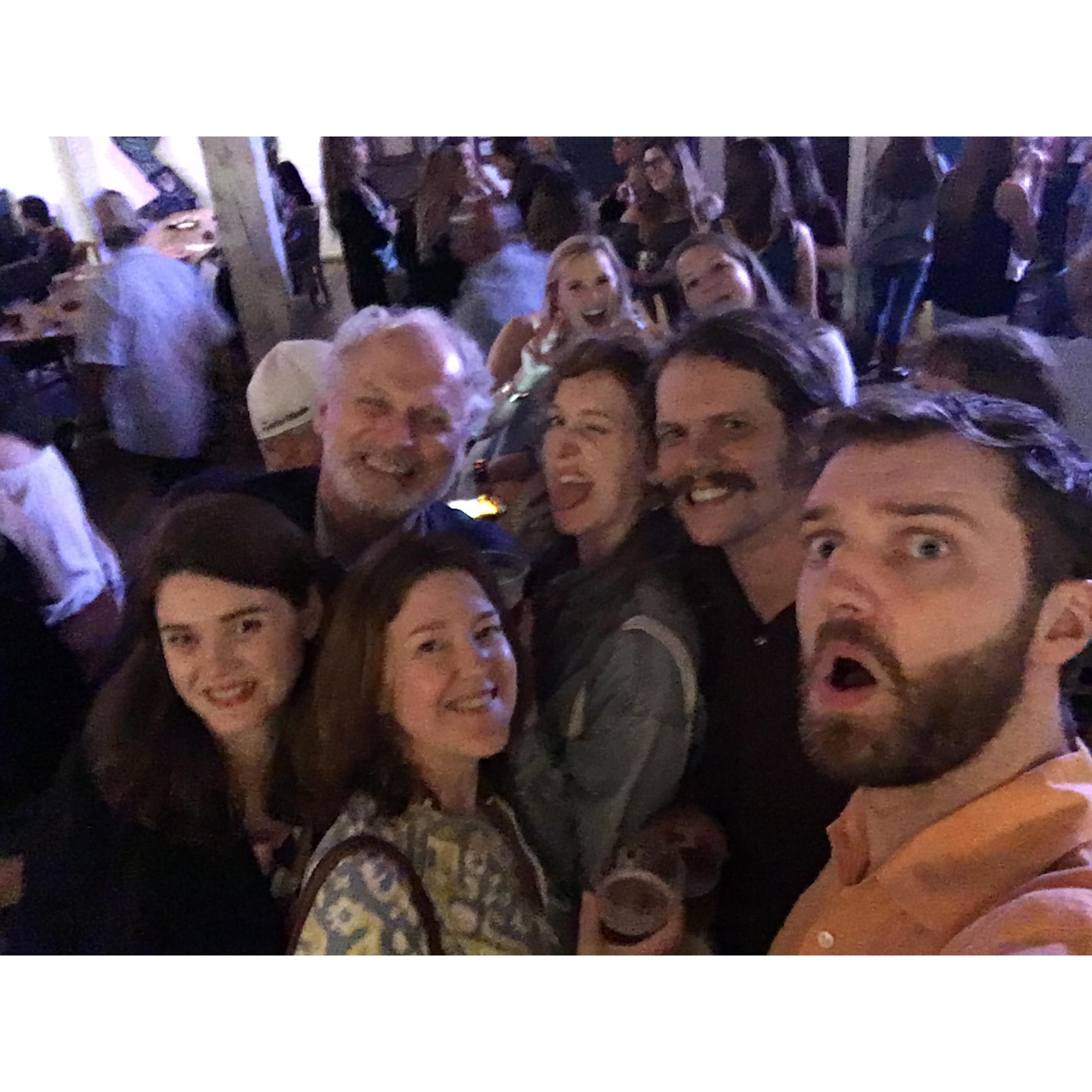 Broadway in Nashville. When Jay met all the Elliotts at Rosalind's graduation from Vandy ;)