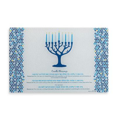 Tempered Glass Menorah Drip Tray