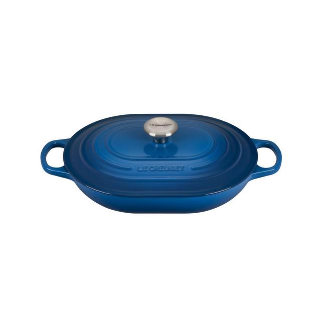 Le Creuset 3.75 Qt Cast Iron Oval Casserole & Lid