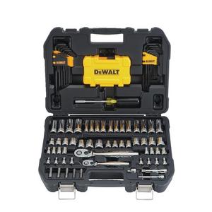 Dewalt DWMT73801 1/4 in & 3/8 in Drive Mechanics Tools Set,108 Piece