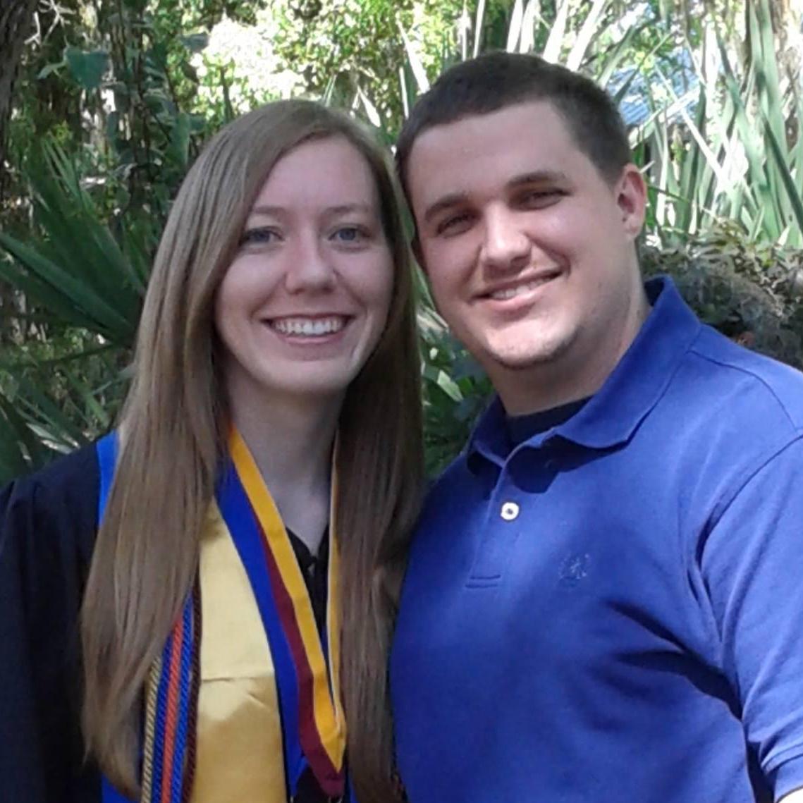 At Kylie's graduation in 2015.