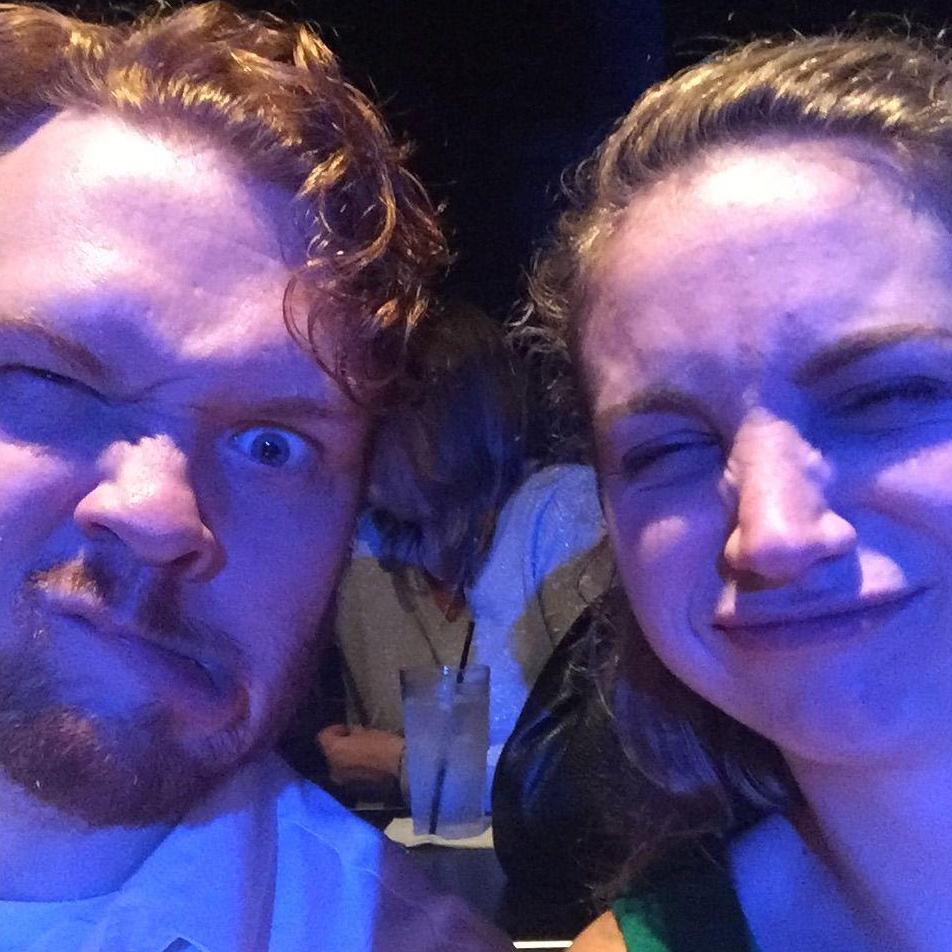 Seeing a show at Steppenwolf before we were dating.