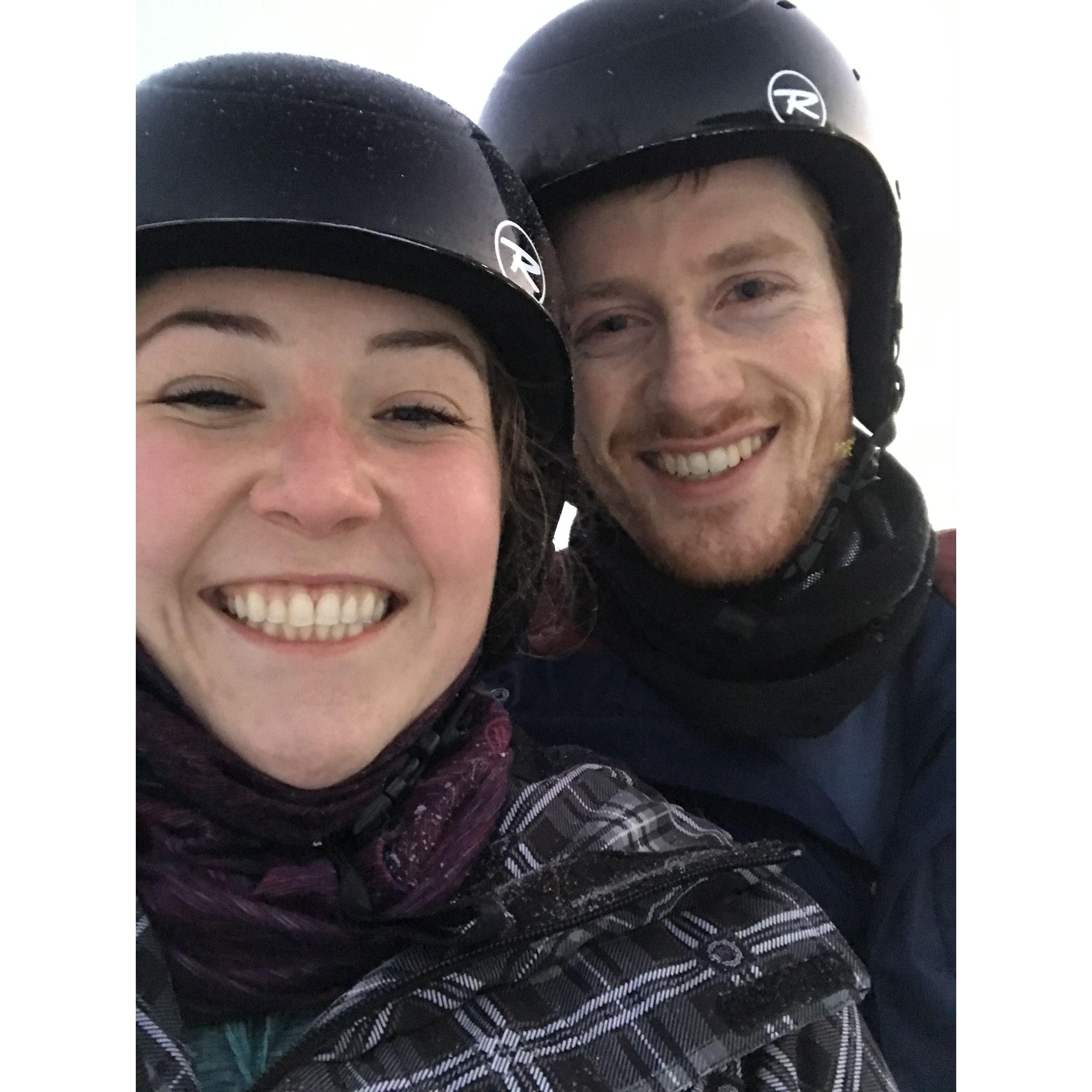 That time when we went snowboarding