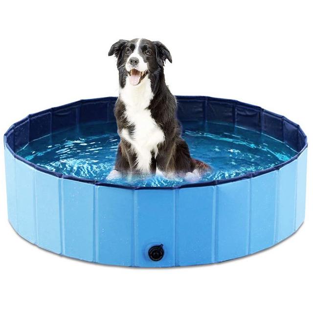 Jasonwell Foldable Dog Pet Bath Pool Collapsible Dog Pet Pool Bathing Tub Kiddie Pool for Dogs Cats and Kids