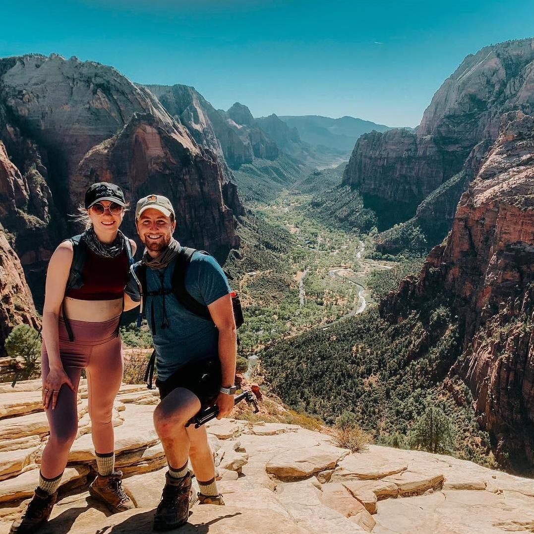 Angels Landing Hike, Utah