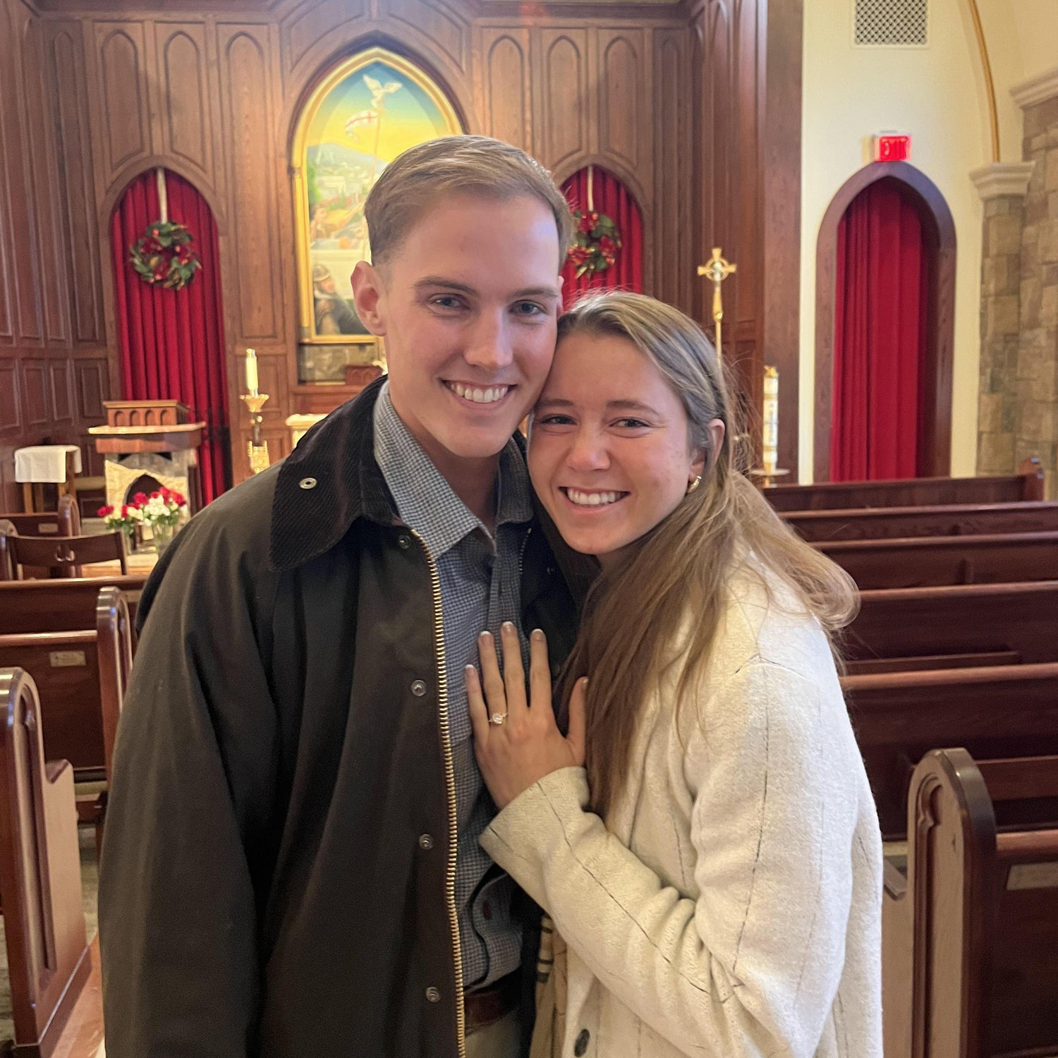 The day Tripp proposed! 12/22/24