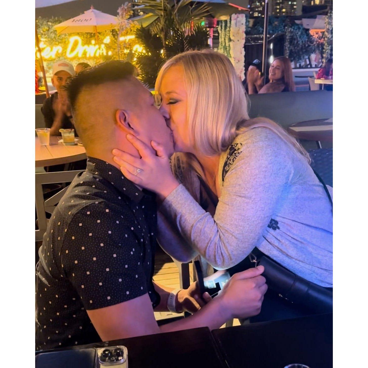 Of course I said "YES"