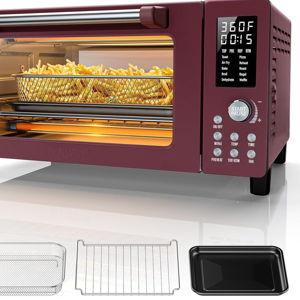 Nuwave Bravo Pro Convection Air Fryer Toaster Oven Combo, Cinnamon