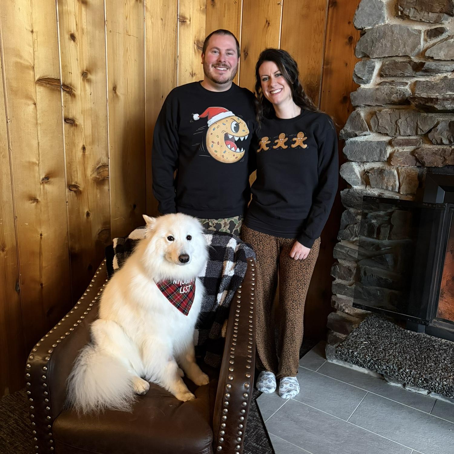 Fun times at the Christmas cabin!
