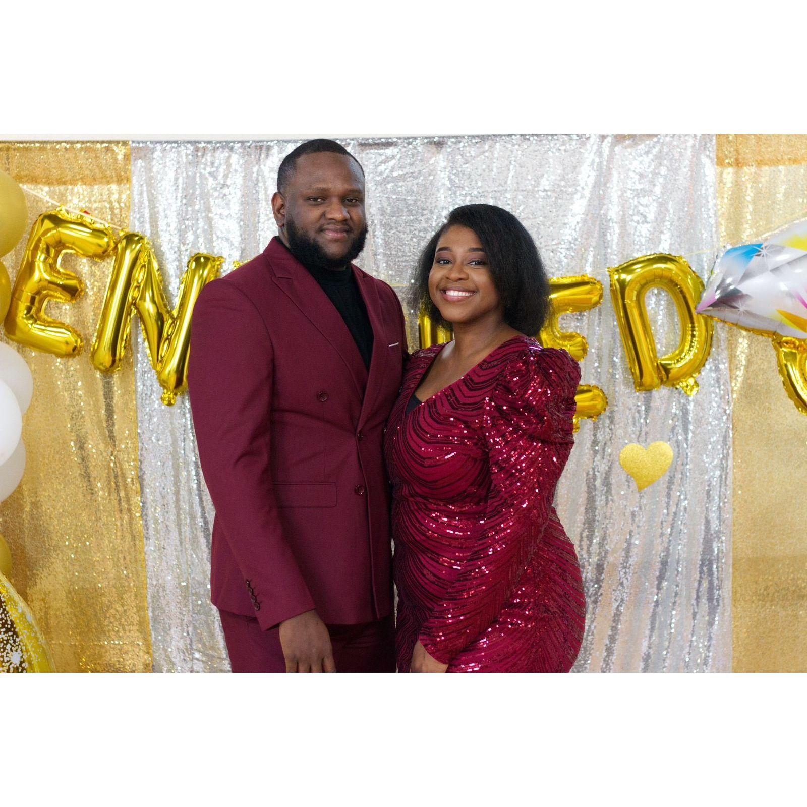 Our engagement  party!
 August 2023