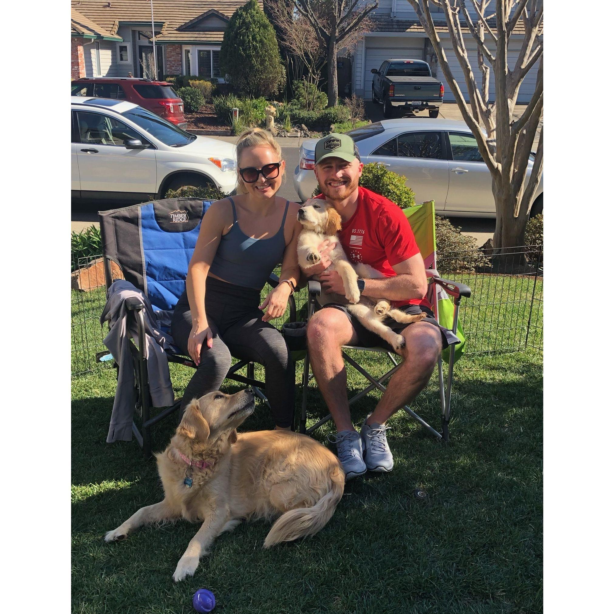 Meet the parents! Sara's first trip to Rocklin and an intro to the Watkins family.