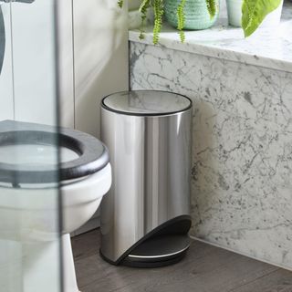 Arc 10-liter Slimline Pedal Trash Can