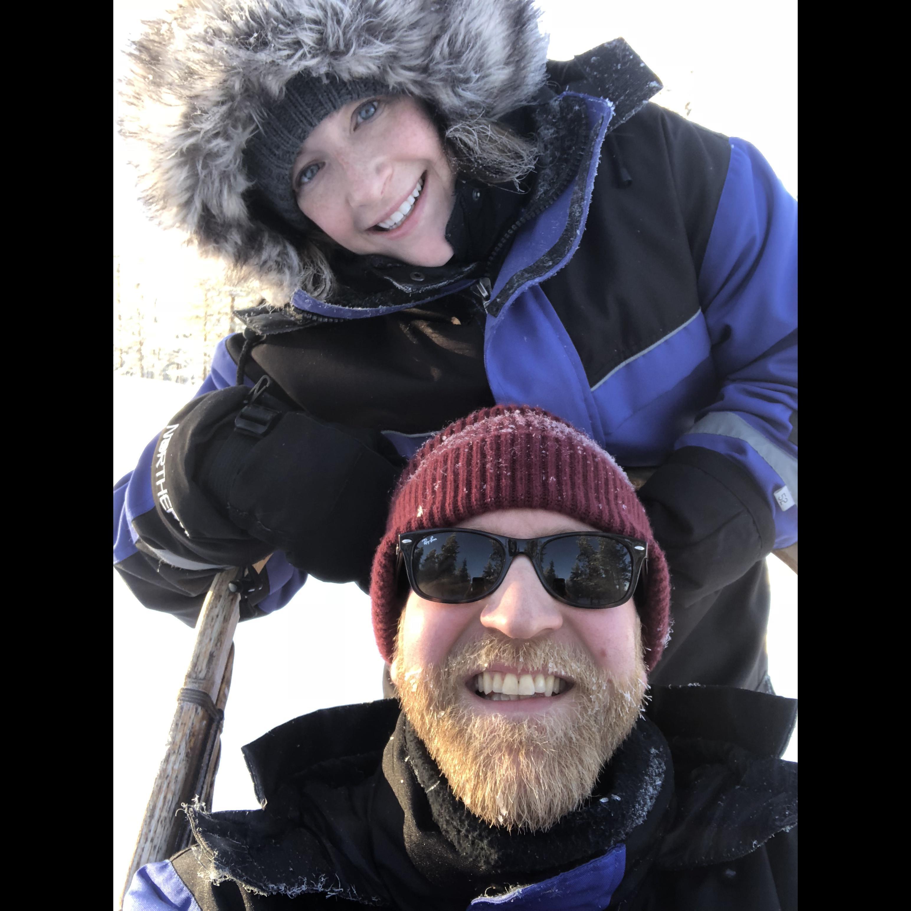 Dog sledding in Finland - one of our favorite memories!