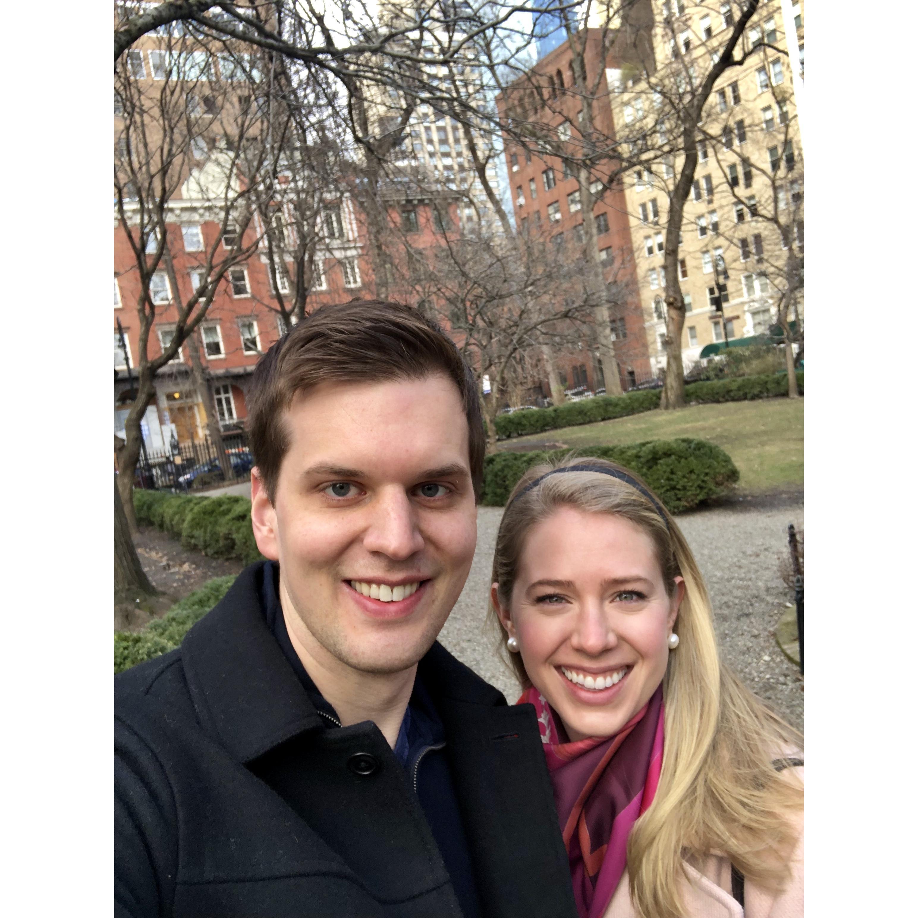 Our first trip together to NYC 01.2019