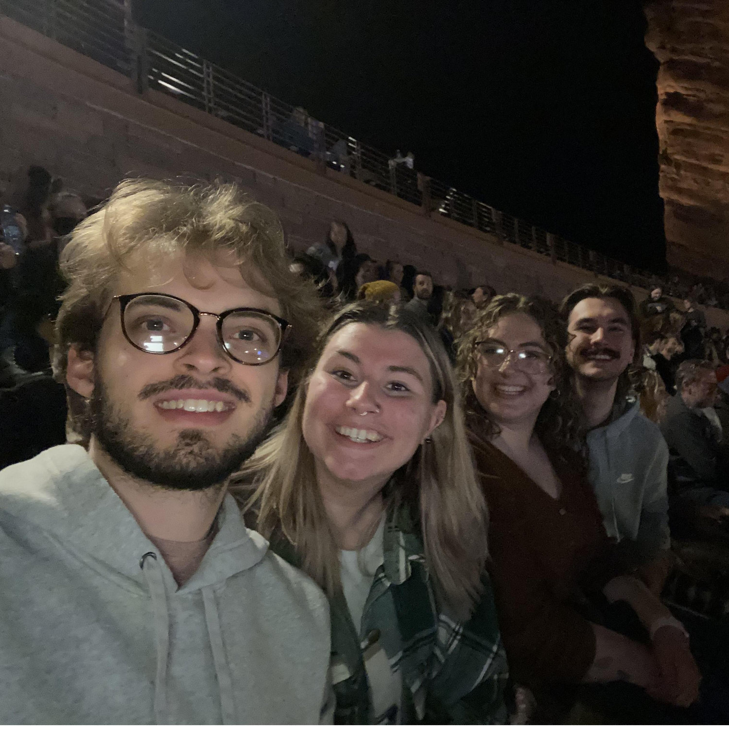 Colorado was good to them, and meant being close to Zoe's family. This concert at Red Rocks was fantastic!