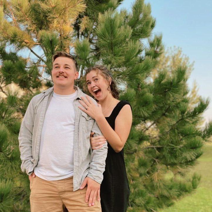 soon after nate popped the question!