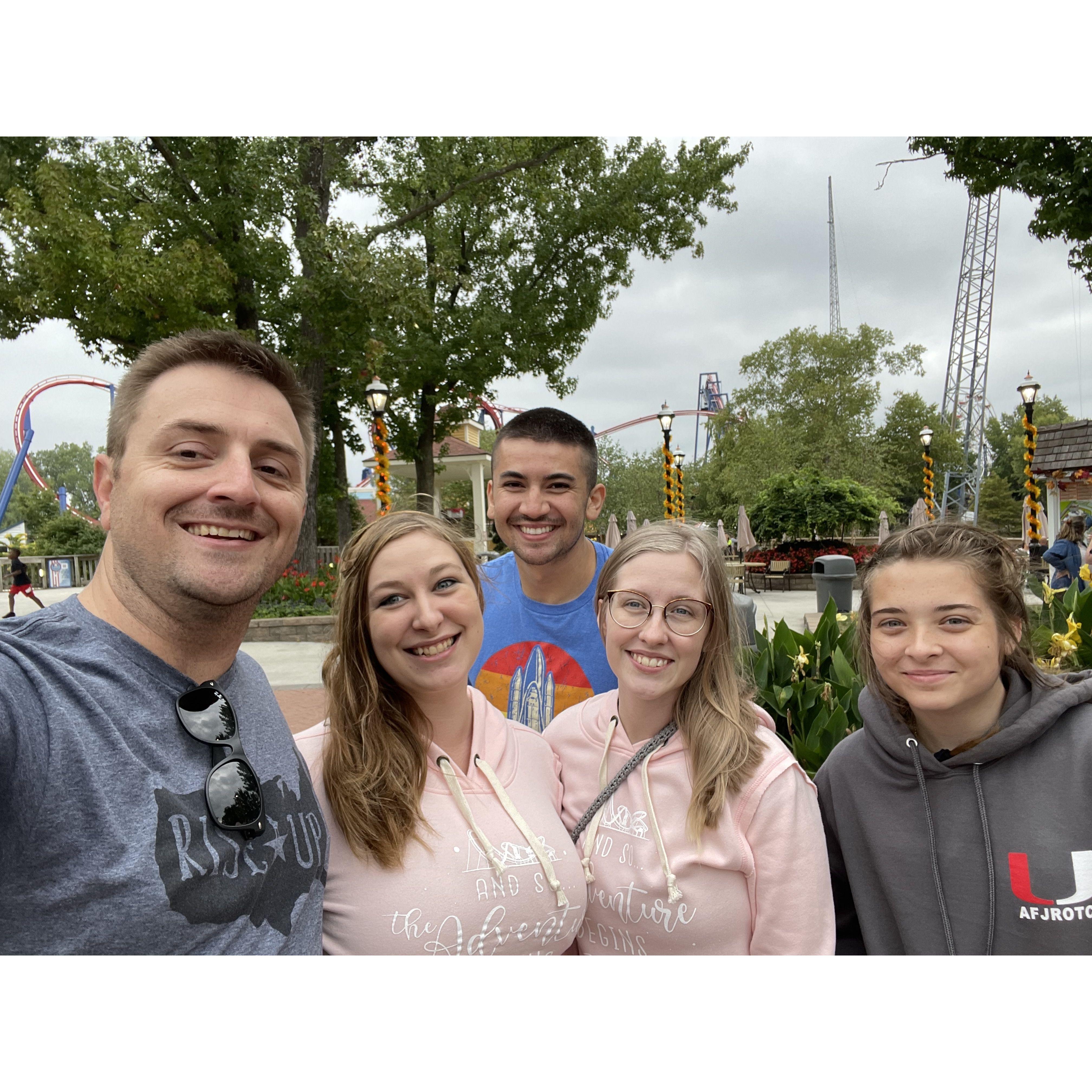 One of many adventures- Worlds of Fun!