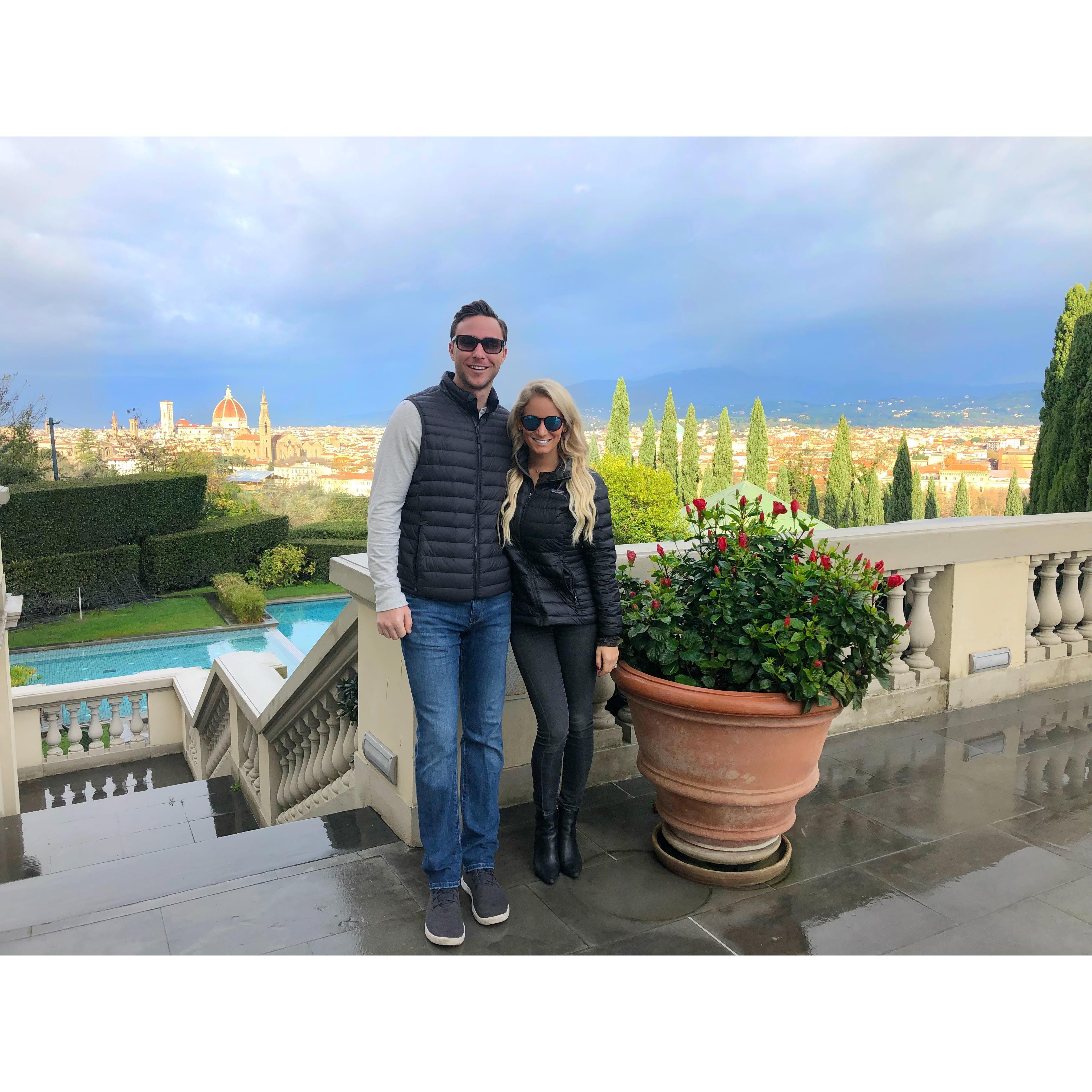 Florence, Italy - December 2019 (At our venue!)