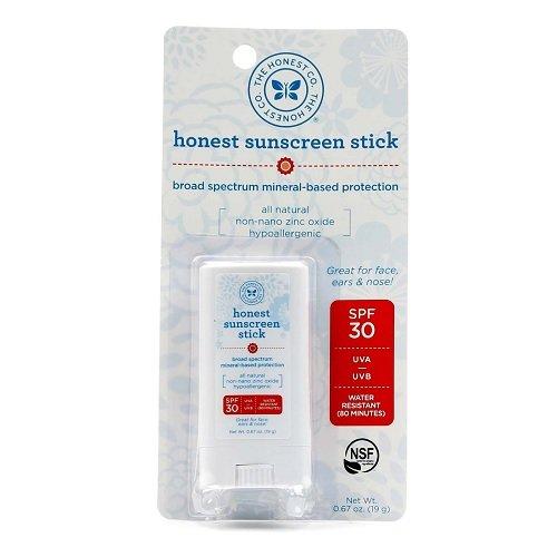 Honest Purely Simple Sunscreen Stick, Fragrance Free, 0.67 Ounce