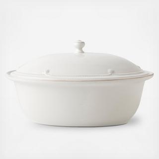 Berry & Thread Covered Casserole Dish