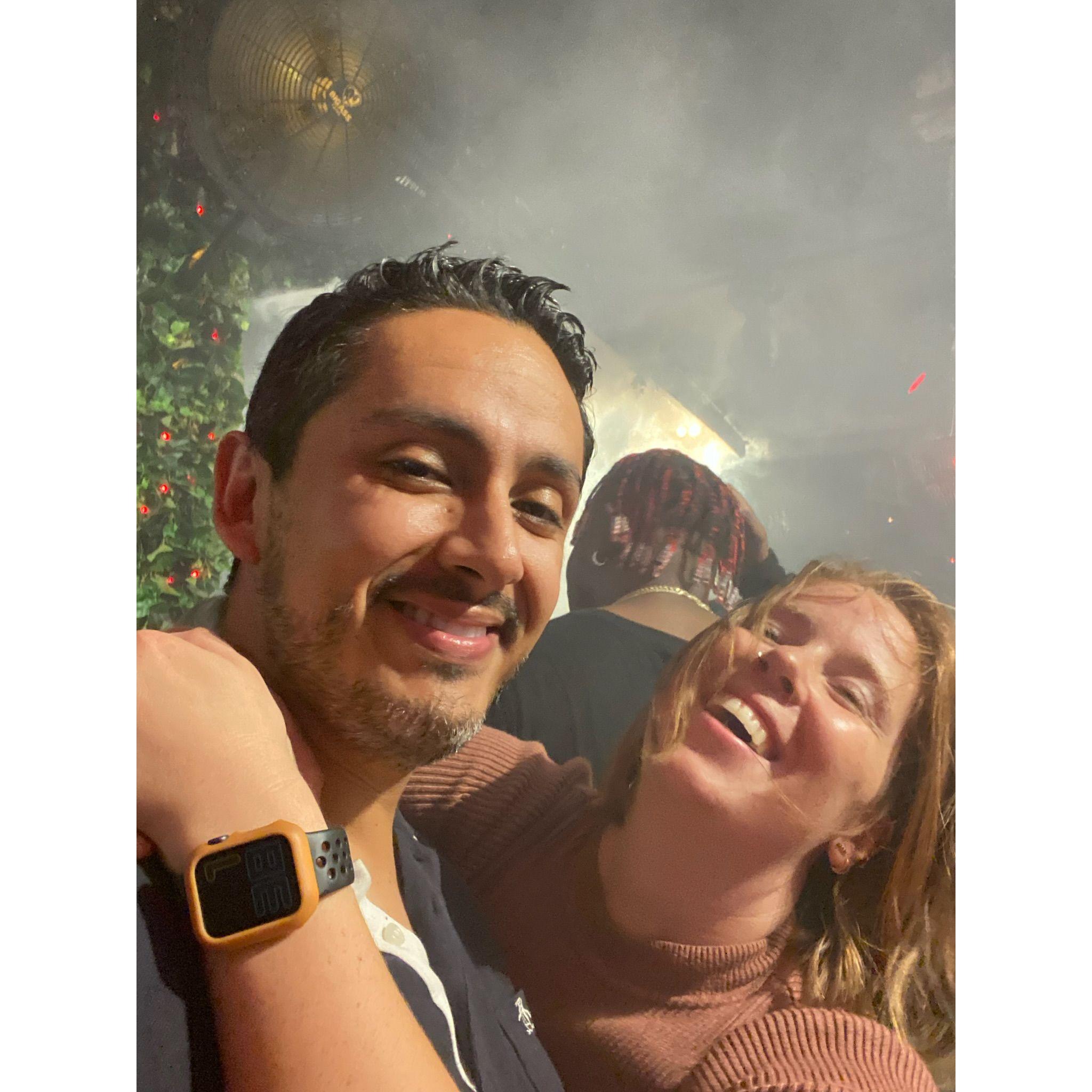 Thanks to Frida, our friendship blossomed as I tagged along for many nights out with Esteban's friends.