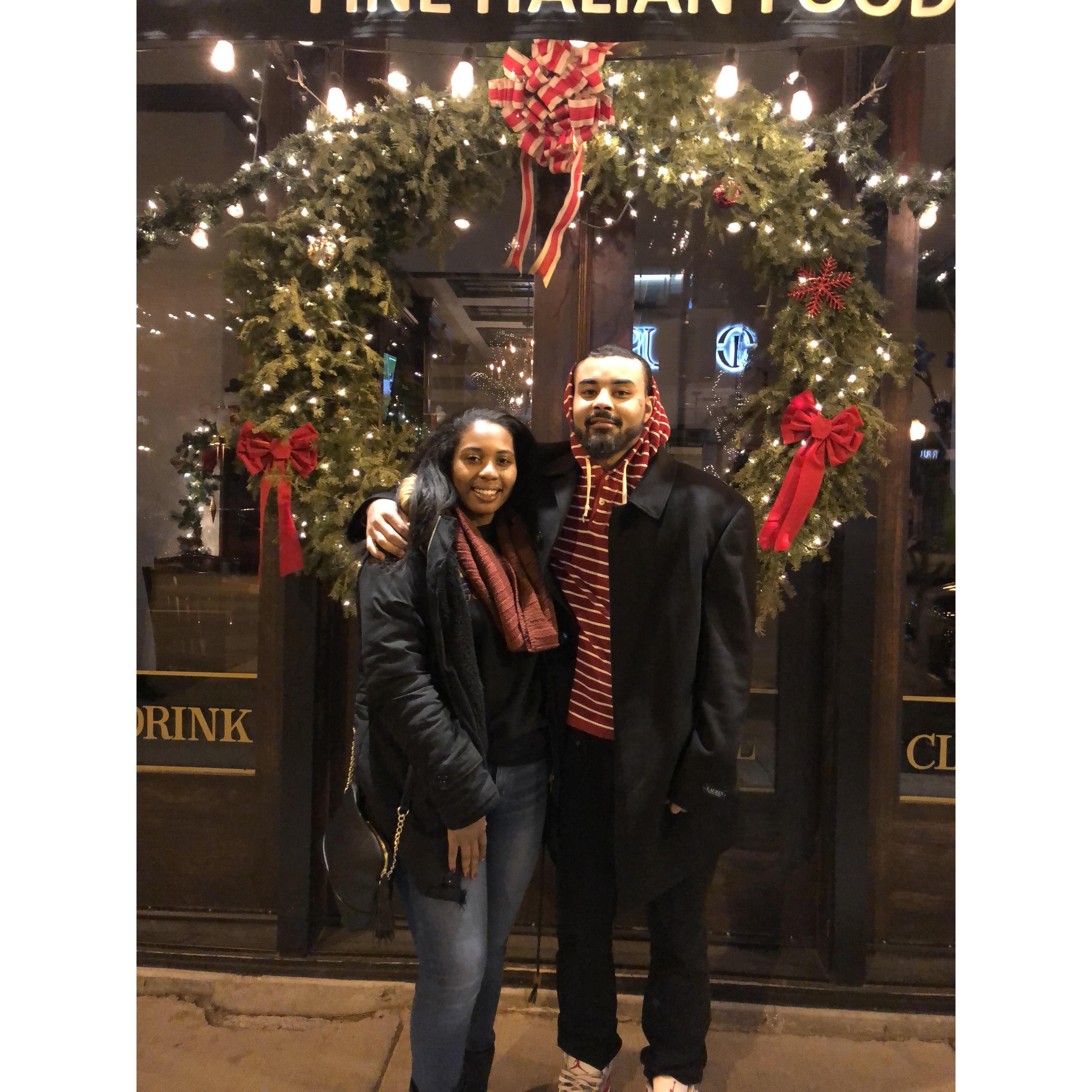 Derrick's first trip to Chi-Town
December 2018