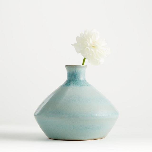 Mireya Mint Blue Vase