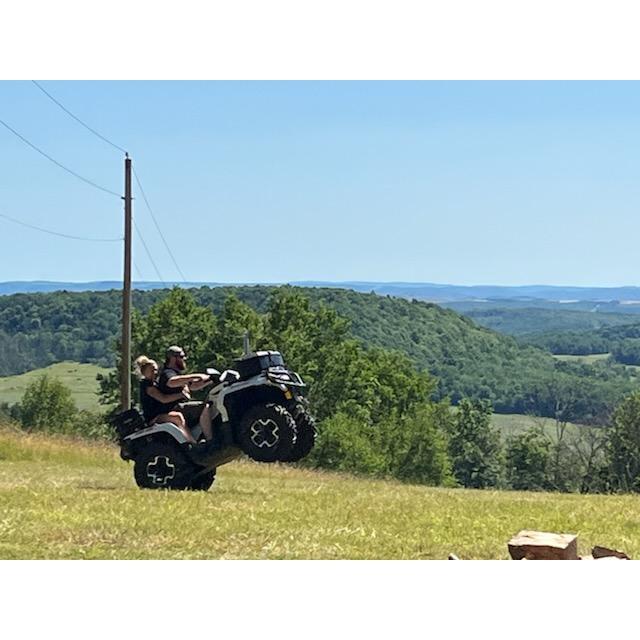 wheelies on the 4-wheeler