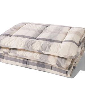 Ultrasoft Cotton Comforter, Plaid - Silver Birch, Full/Queen