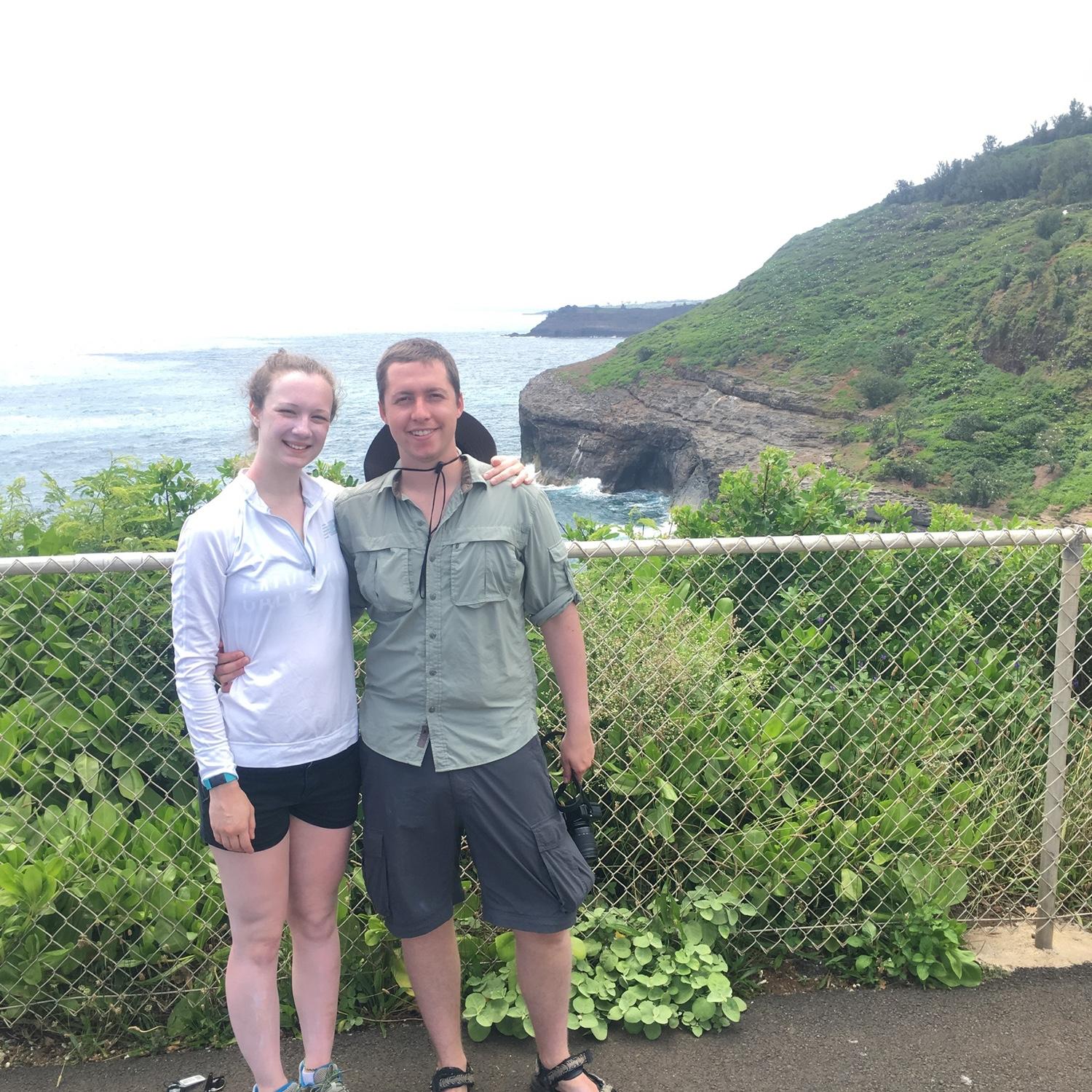 At the bird center in Hawaii!