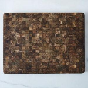 Teakhaus Teak End Grain Cutting Board, Square & Large
