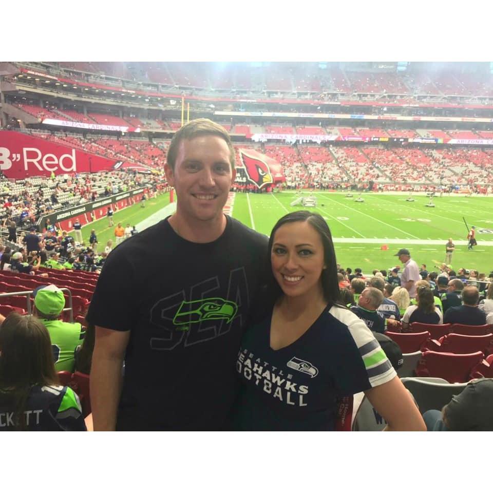 Seahawks game in Arizona
