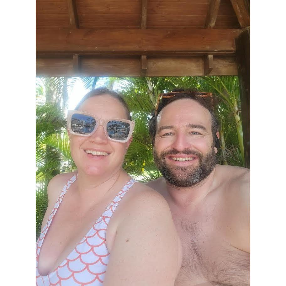Our first vacation together in the DR!