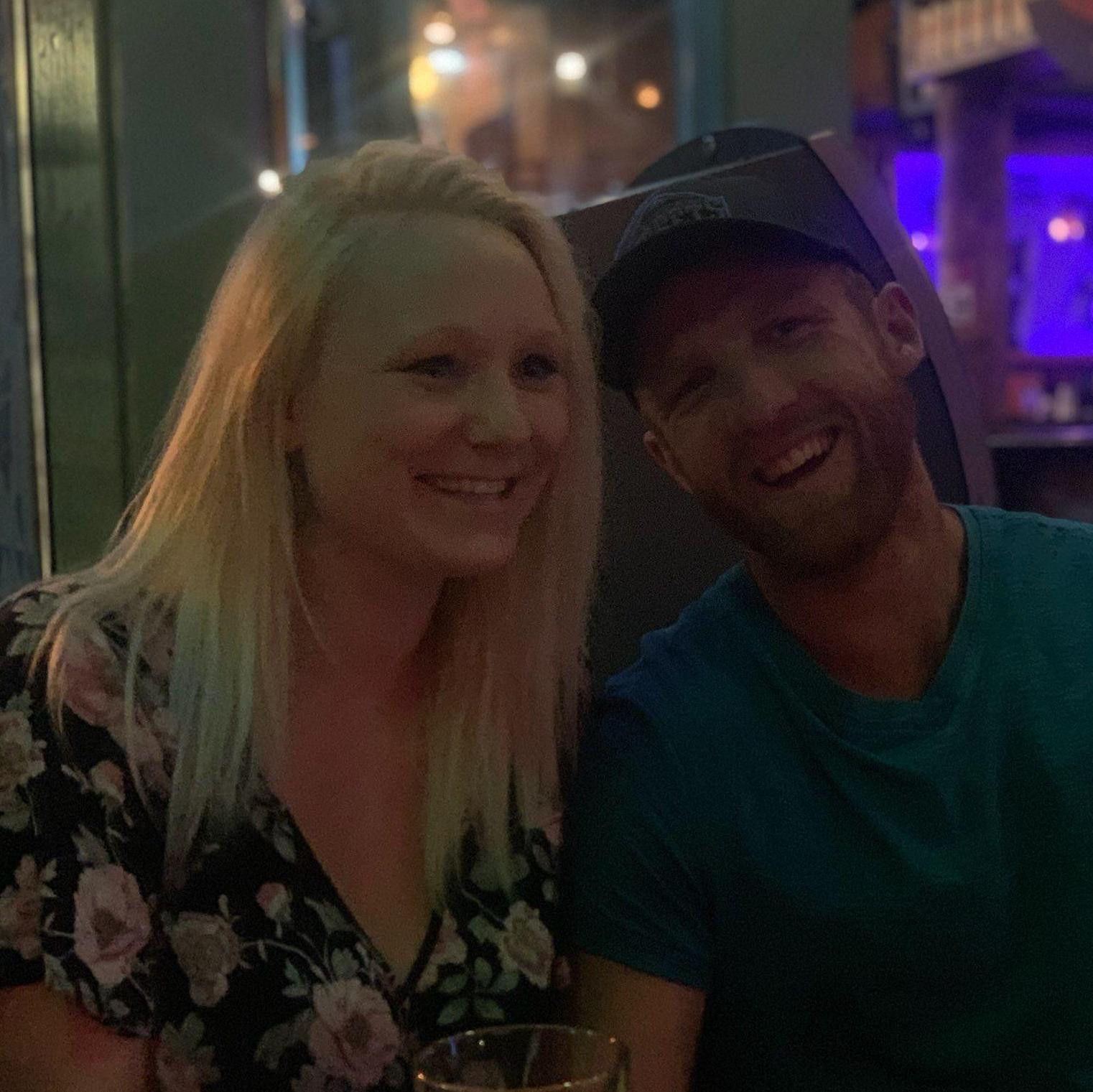 Our first photo (semi-candid)