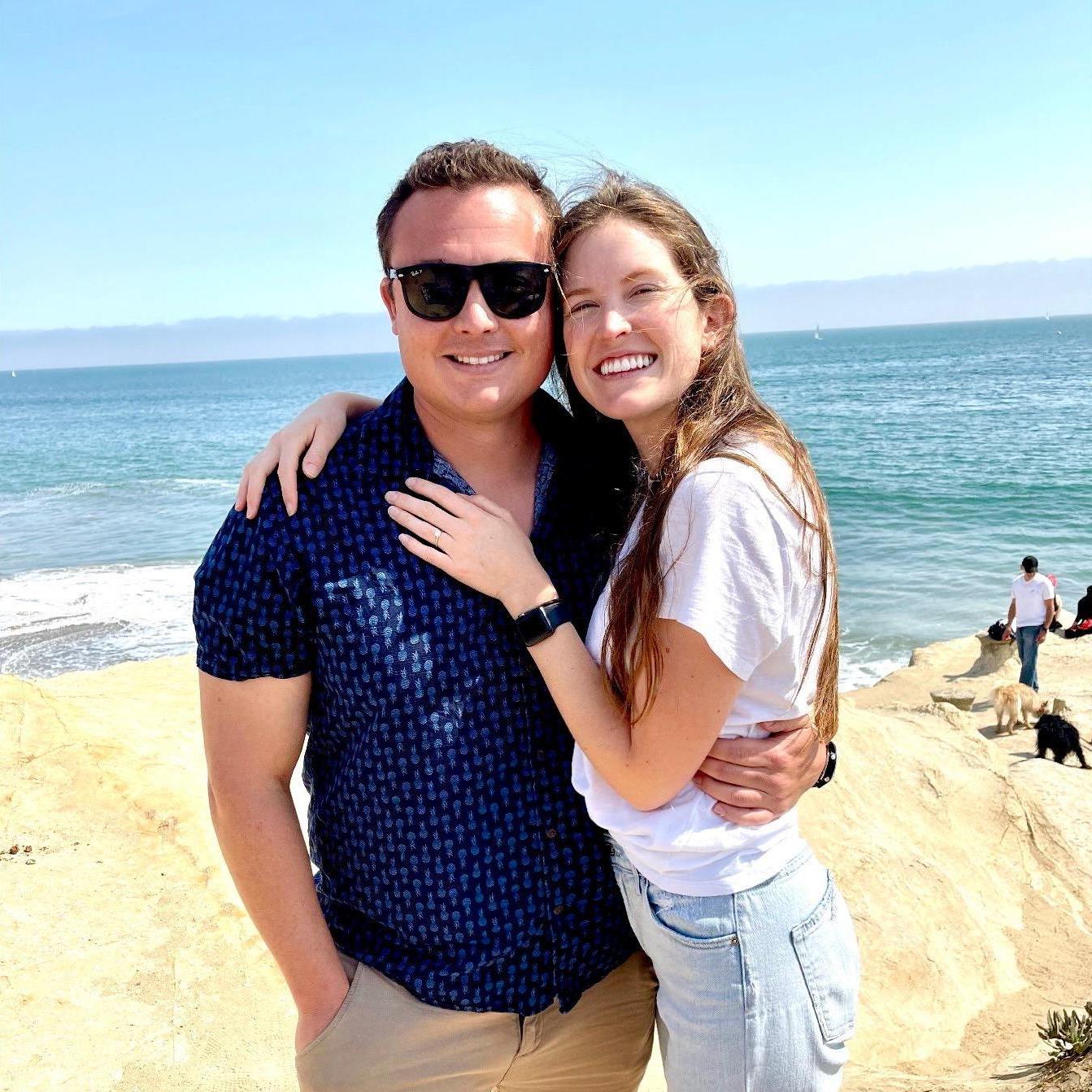 Right after Mary said "yes".