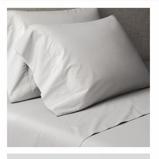 Mist Italian Ultra-Soft Percale Sheet Set: King