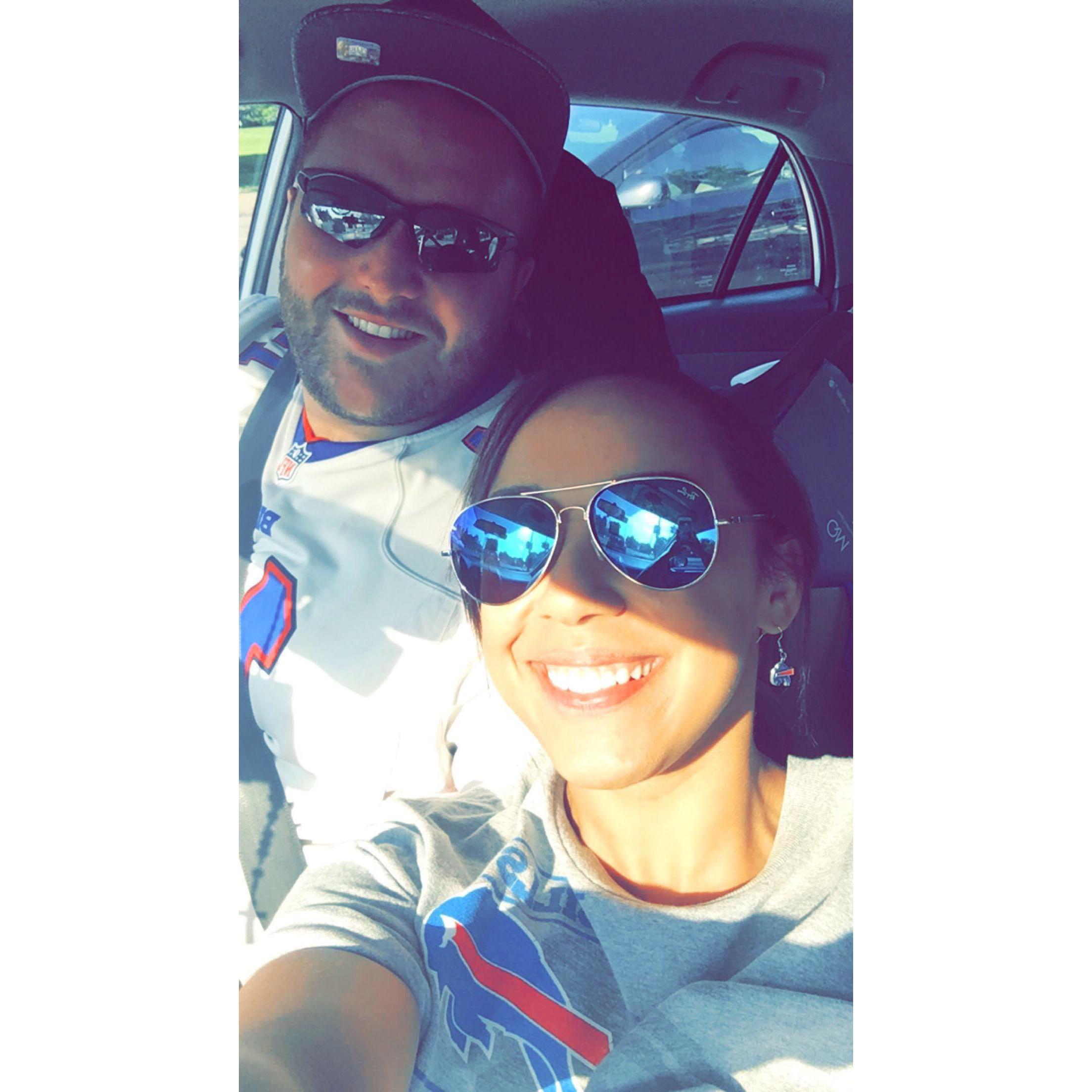 My first Bills game ever, with PJ’s little brother Nick, through the Big Brothers Big Sisters program!