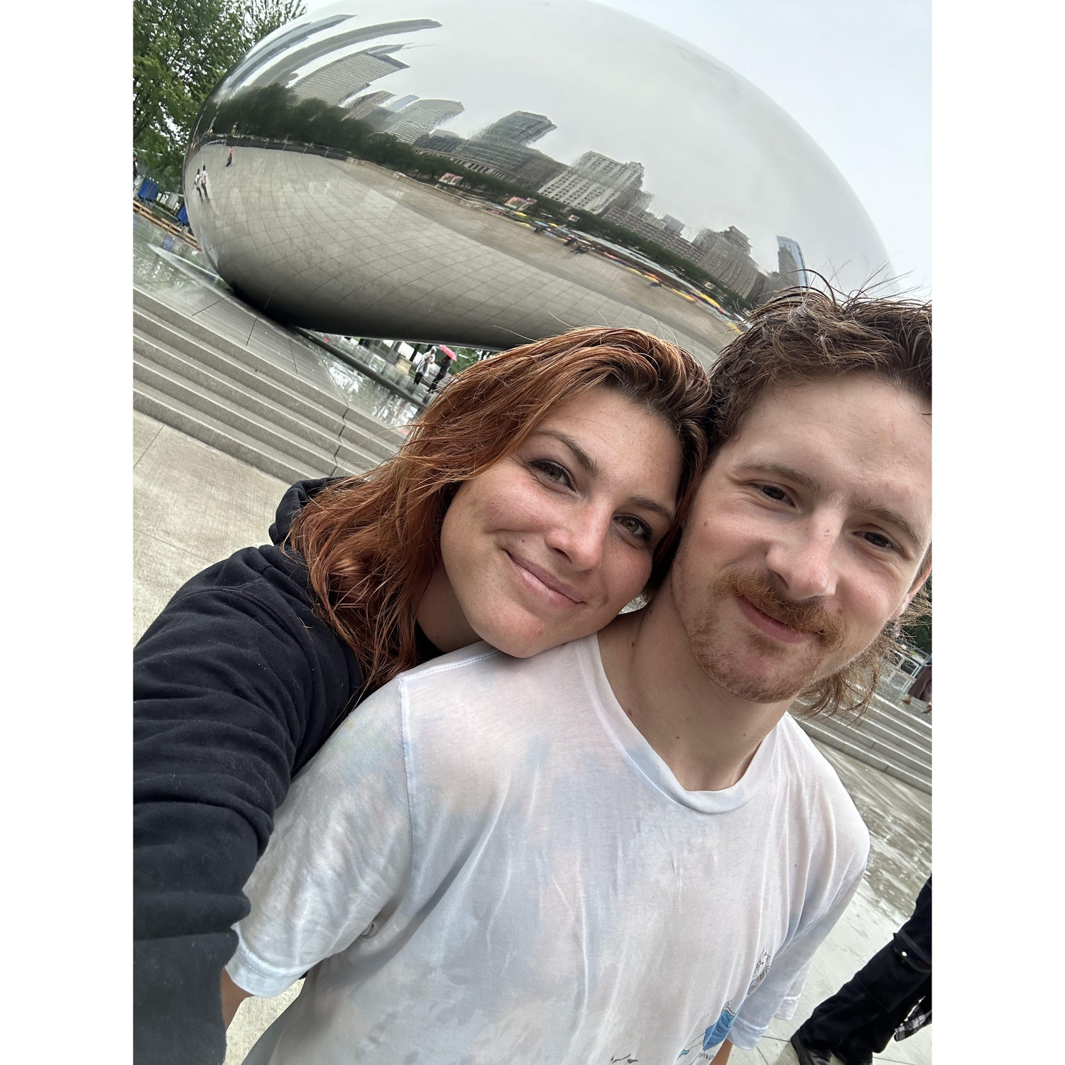Jack's first Chicago trip - it rained the whole time