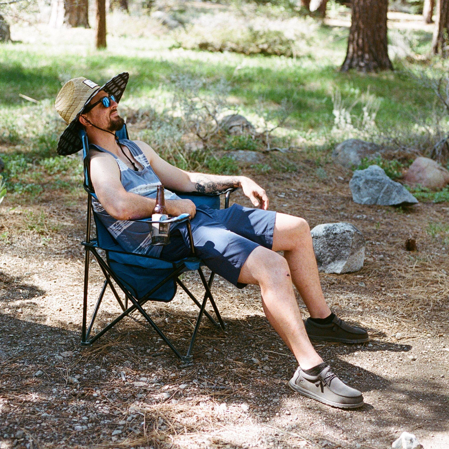 Jake camping